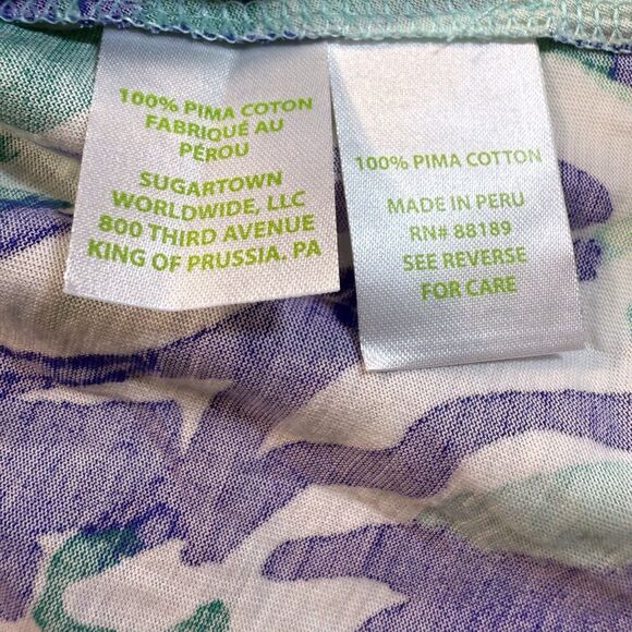 Lilly Pulitzer Monterey Racerback Tank Top Pool Blue Stay Cool‎ XS - Picture 10 of 16